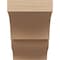 Ekena Millwork 4in. W x 6in. H x 12in. L Asheboro Woodgrain TimberThane Rafter Tail, Primed Tan RFTUR04X06X12ASHRCPR - alternate 2